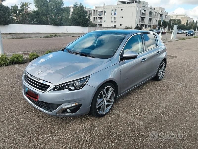Usata Peugeot 308 120 CV (88 kW) 2015 Grigio Berlina