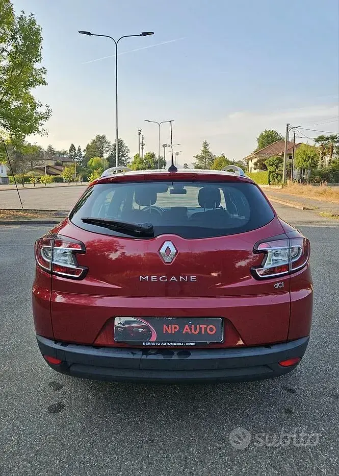 Usata Renault Mégane GT Line GT-Line 130 CV (95 kW) 2010 Rosso Station wagon