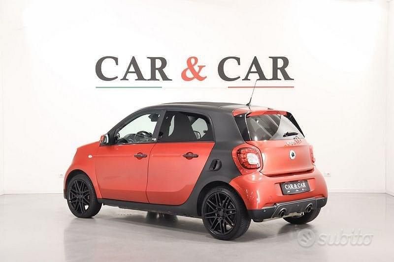 Usata Smart ForFour Brabus 117 CV (86 kW) 2019 Rosso Utilitaria