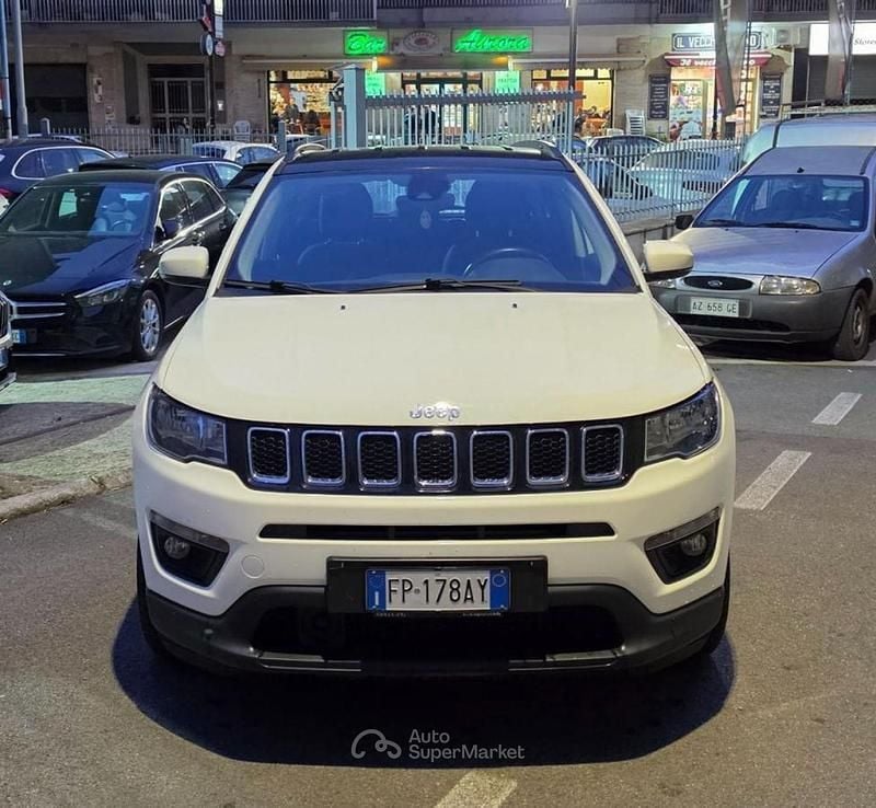 Usata Jeep Compass Longitude 121 CV (88 kW) 2018 Bianco SUV