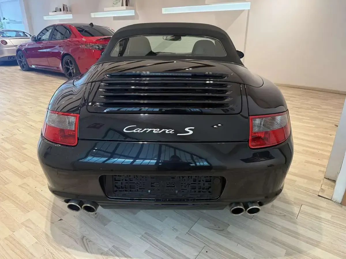 Usata Porsche 911 Carrera S Cabriolet 355 CV (261 kW) 2007 Nero Cabrio