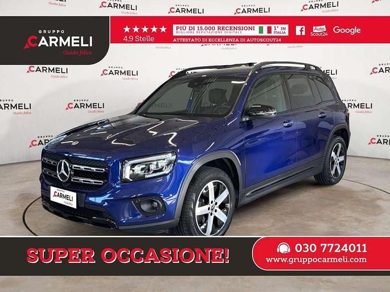 Usata Mercedes GLB200 Night 150 CV (110 kW) 2023 Blu SUV