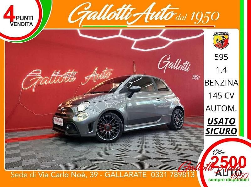 Grigio Usata 2016 Abarth 595 Tre volumi | 12.590 € (Buon prezzo) - Immagine 1/4