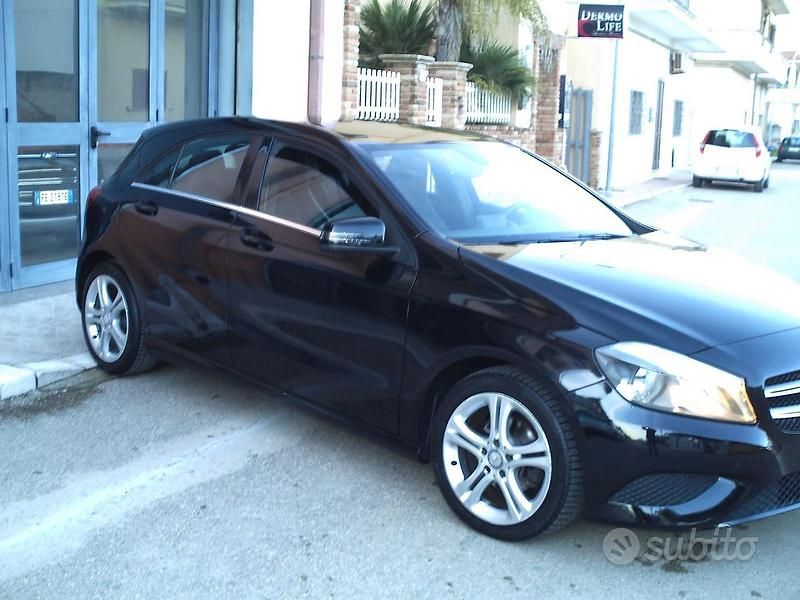 Usata Mercedes A180 2014 Nero Berlina