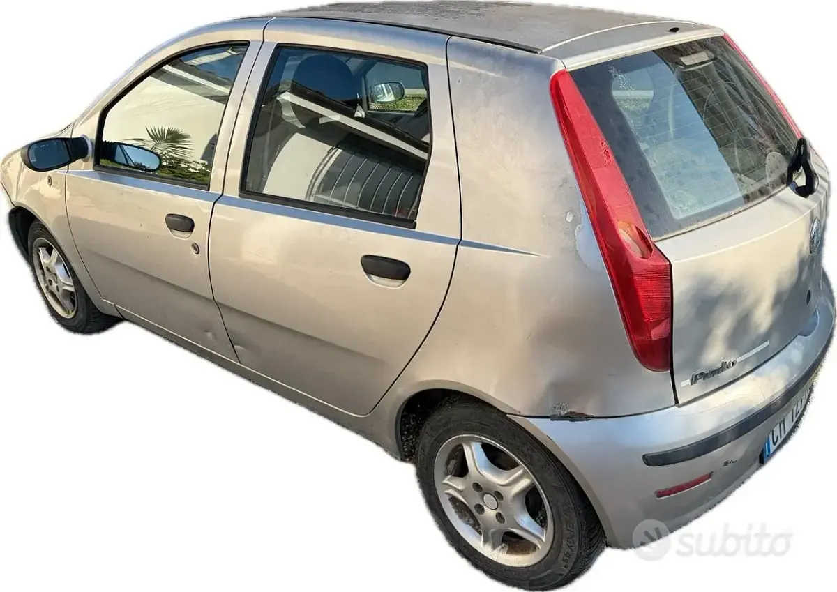 Usata Fiat Punto 69 CV (50 kW) 2004 Grigio Utilitaria