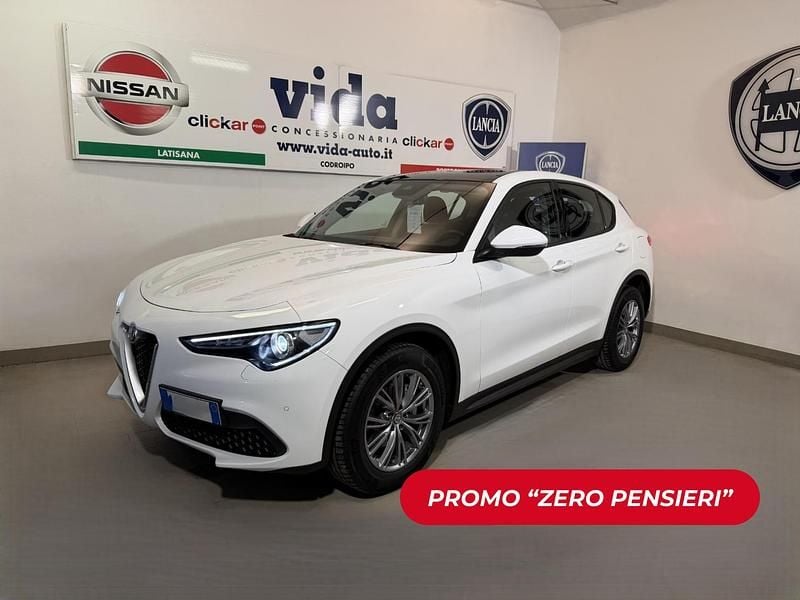 Usata Alfa Romeo Stelvio 190 CV (139 kW) 2021 Bianco SUV