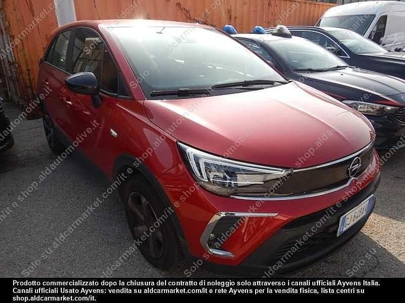 Usata Opel Crossland X Edition 110 CV (80 kW) 2022 Rosso SUV