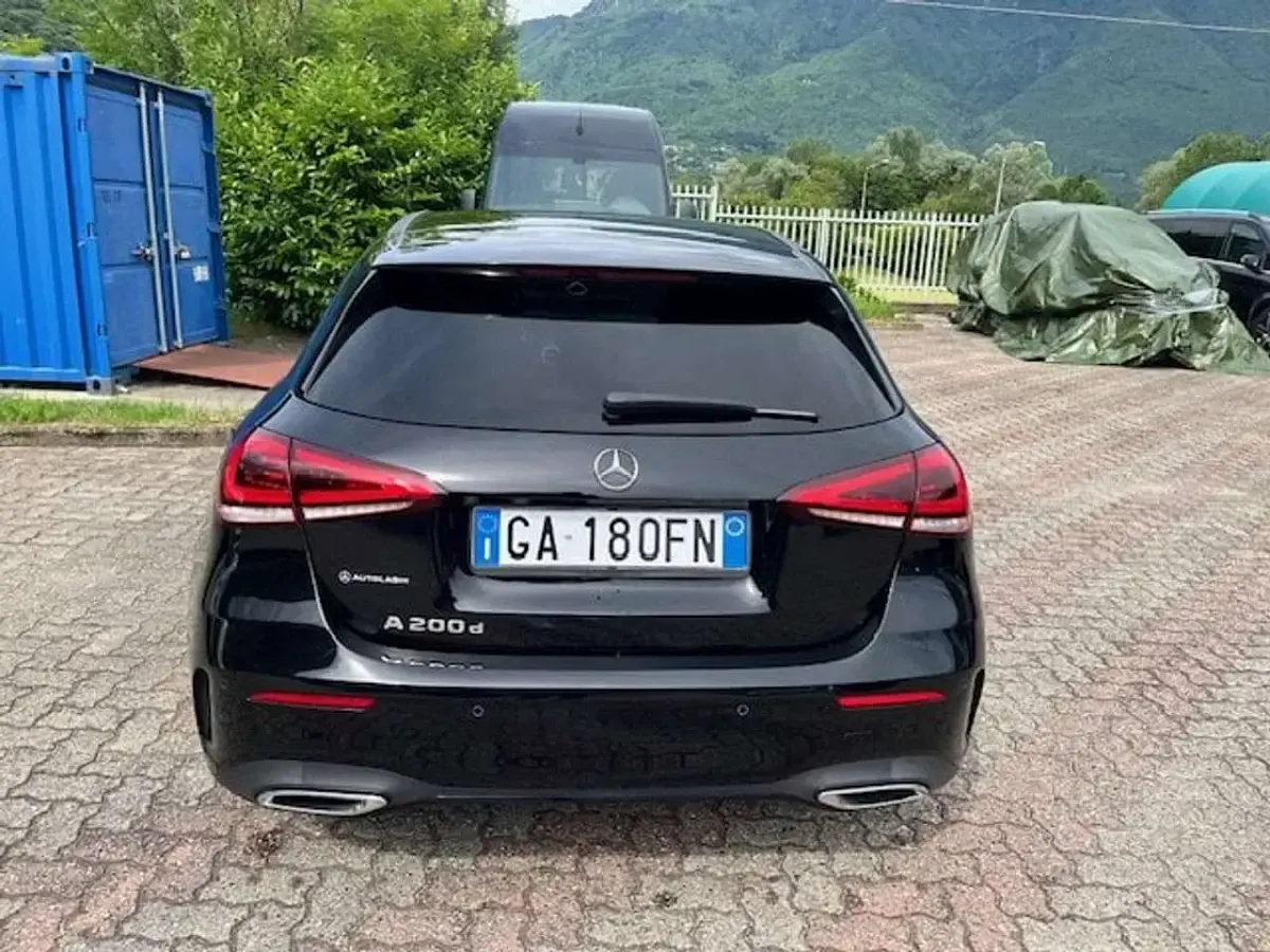 Usata Mercedes A200 Premium 150 CV (110 kW) 2020 Nero Berlina