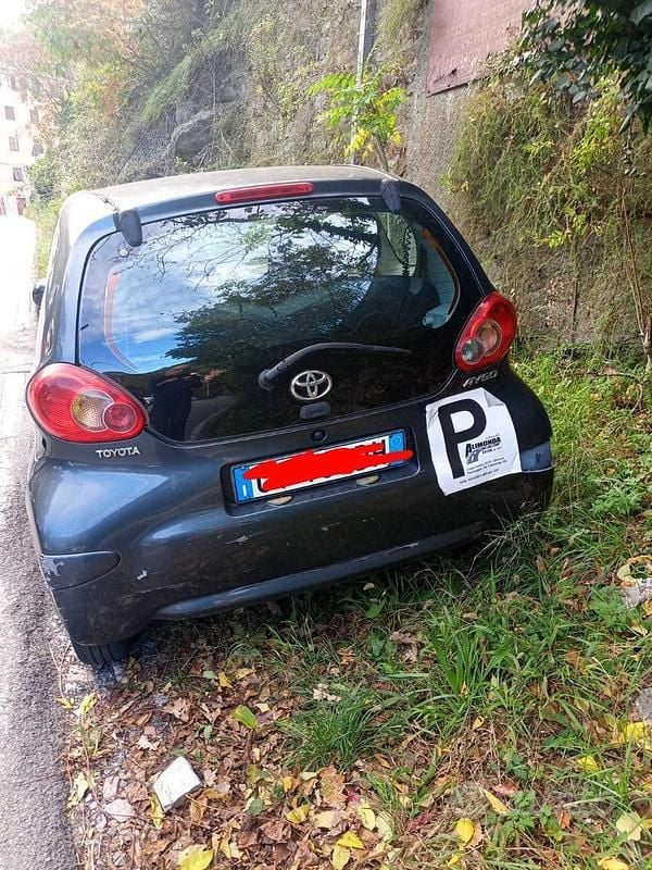 Gebraucht Toyota Aygo 2001 Schwarz Kleinwagen
