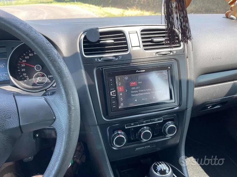 Usata VW Golf VI 140 CV (102 kW) 2009 Blu Utilitaria