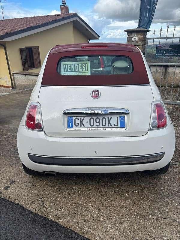 Usata Fiat 500C 95 CV (69 kW) 2013 Bianco Cabrio