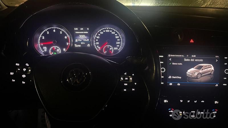 Usata VW Golf VII Executive 130 CV (95 kW) 2019 Grigio Berlina