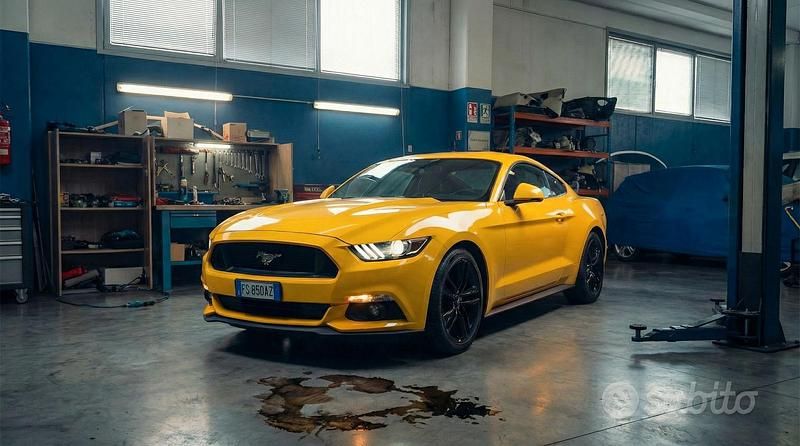 Usata Ford Mustang Fastback 317 CV (233 kW) 2015 Giallo