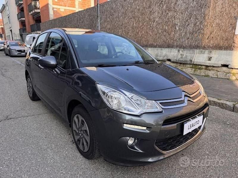 Usata Citroën C3 82 CV (60 kW) 2014 Grigio scuro Berlina