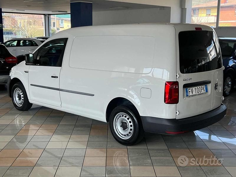 Usata VW Caddy Business 102 CV (75 kW) 2019 Bianco Monovolume