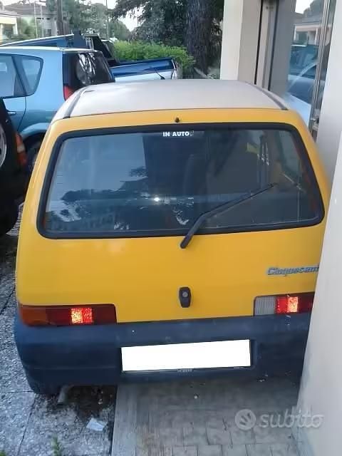 Usata Fiat Cinquecento S 39 CV (28 kW) 1996 Giallo Utilitaria