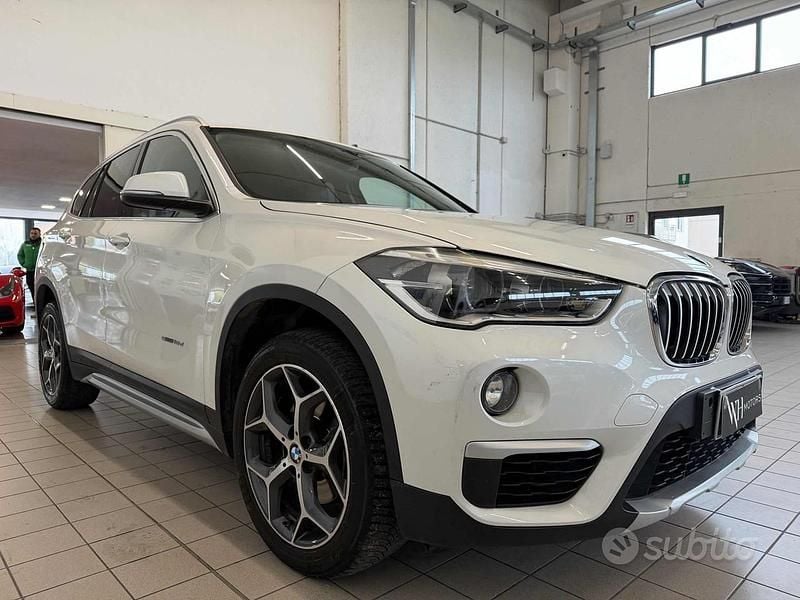Usata BMW X1 Sport Line 150 CV (110 kW) 2016 Bianco SUV