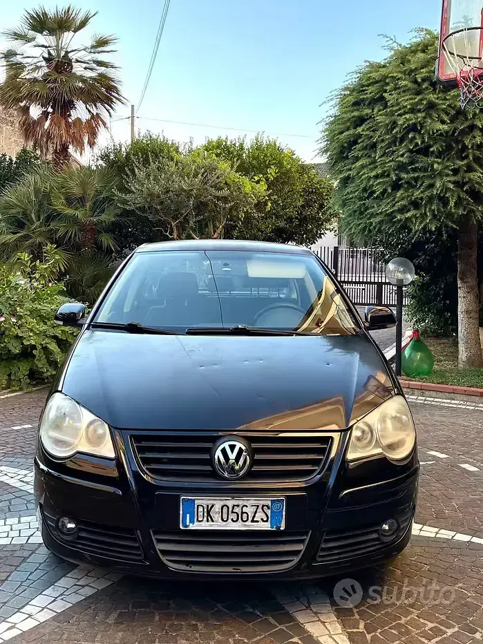 Usata VW Polo Comfortline 69 CV (50 kW) 2007 Nero Utilitaria