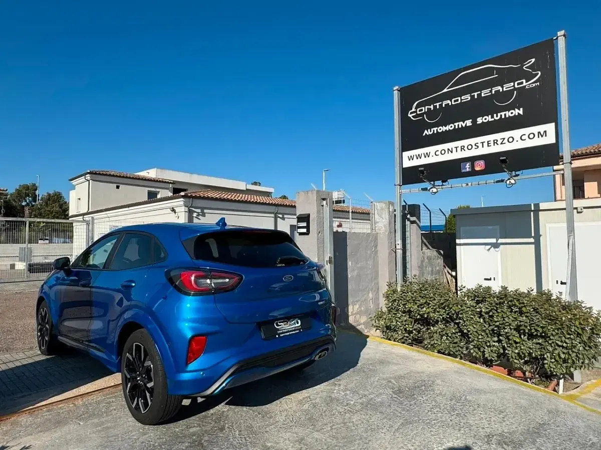 Usata Ford Puma ST-Line 125 CV (91 kW) 2022 Blu SUV