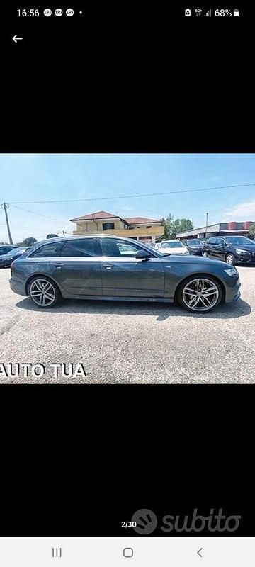 Usata Audi A6 S-Line 190 CV (139 kW) 2018 Grigio Station wagon