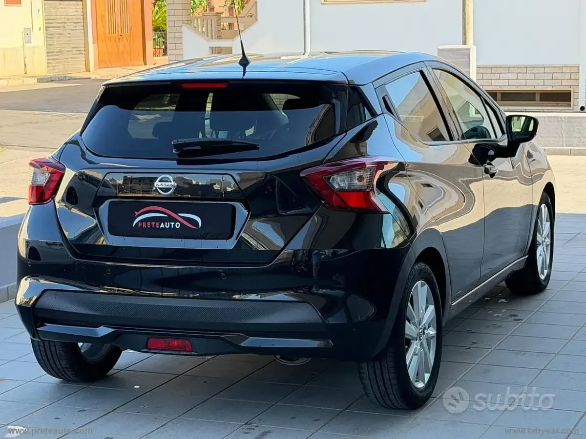 Usata Nissan Micra Tekna 90 CV (66 kW) 2019 Nero Utilitaria