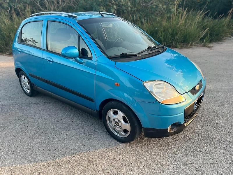 Usata Chevrolet Matiz 2008 Blu Utilitaria