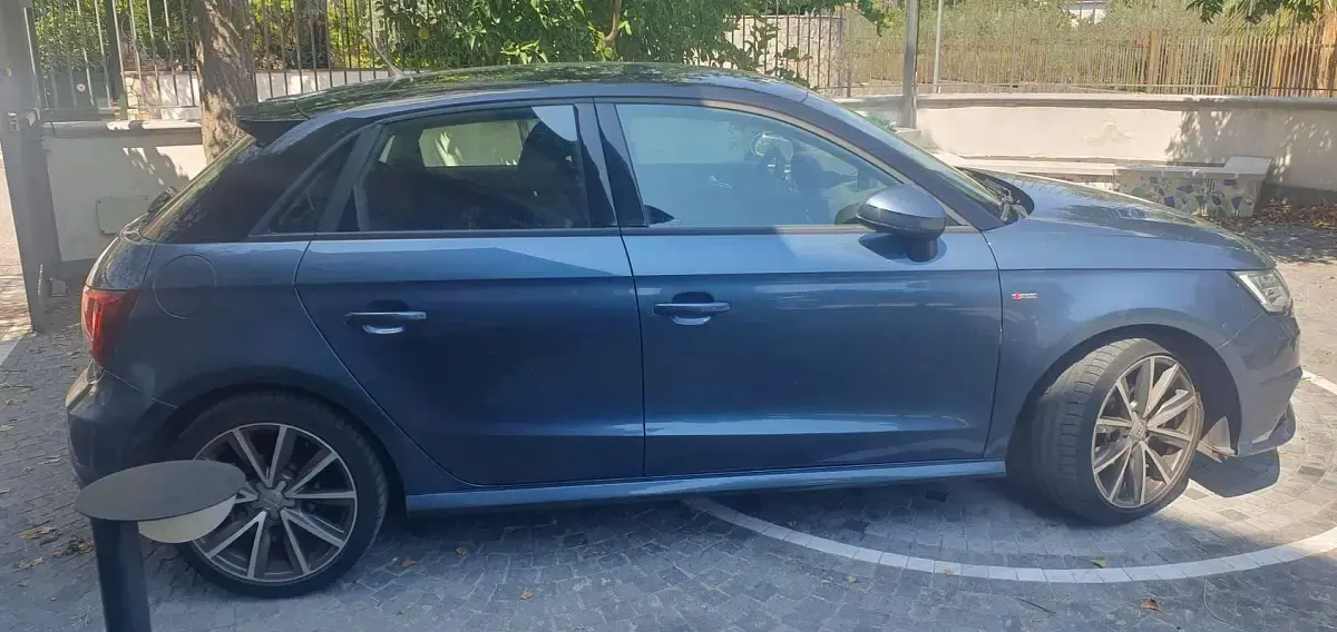 Usata Audi A1 Sportback Admired 90 CV (66 kW) 2018 Blu/azzurro Utilitaria