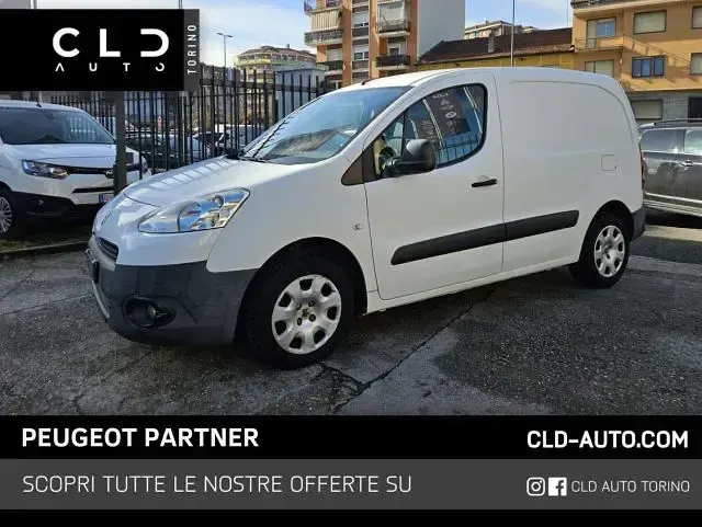 Usata Peugeot Partner 90 CV (66 kW) 2014 Bianco Monovolume