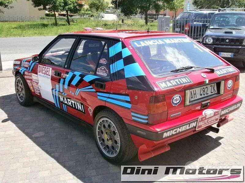 Usata Lancia Delta 196 CV (144 kW) 1991 Rosso Utilitaria