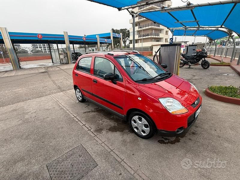 Usata Chevrolet Matiz 2008 Rosso Utilitaria