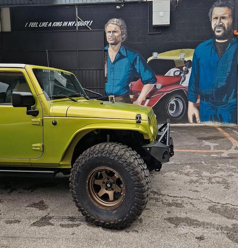 Usata Jeep Wrangler 2008 Verde SUV