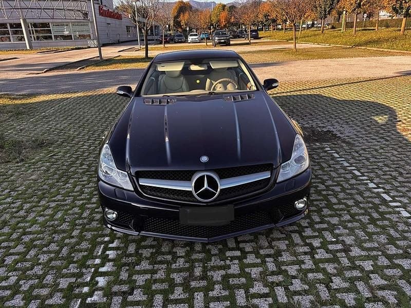 Usata Mercedes SL350 245 CV (180 kW) 2003 Blu/azzurro Cabrio