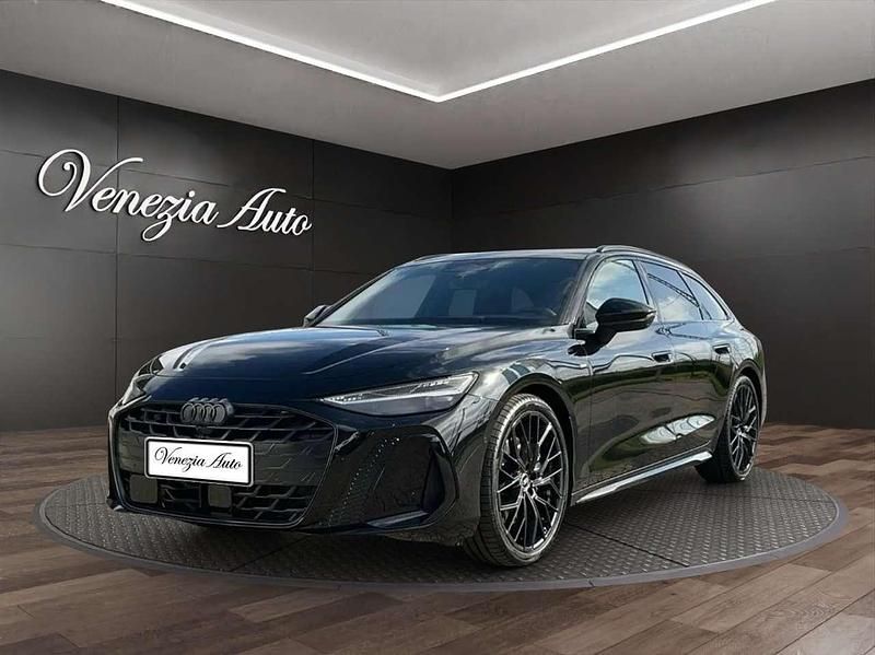 Nero Nuova 2025 Audi A6 S-Line Station wagon | 82.400 € (Molto cara) - Immagine 1/4