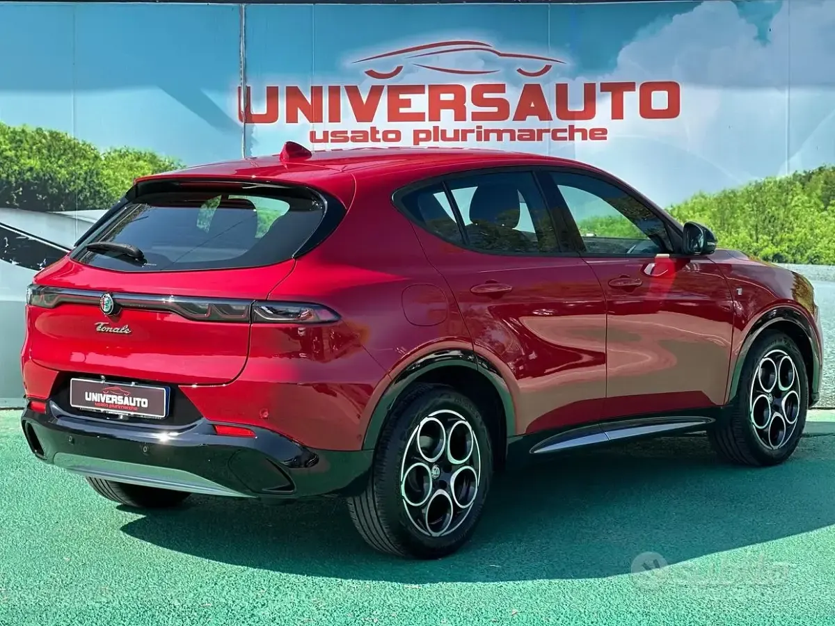 Usata Alfa Romeo Tonale Ti 131 CV (96 kW) 2023 Rosso SUV