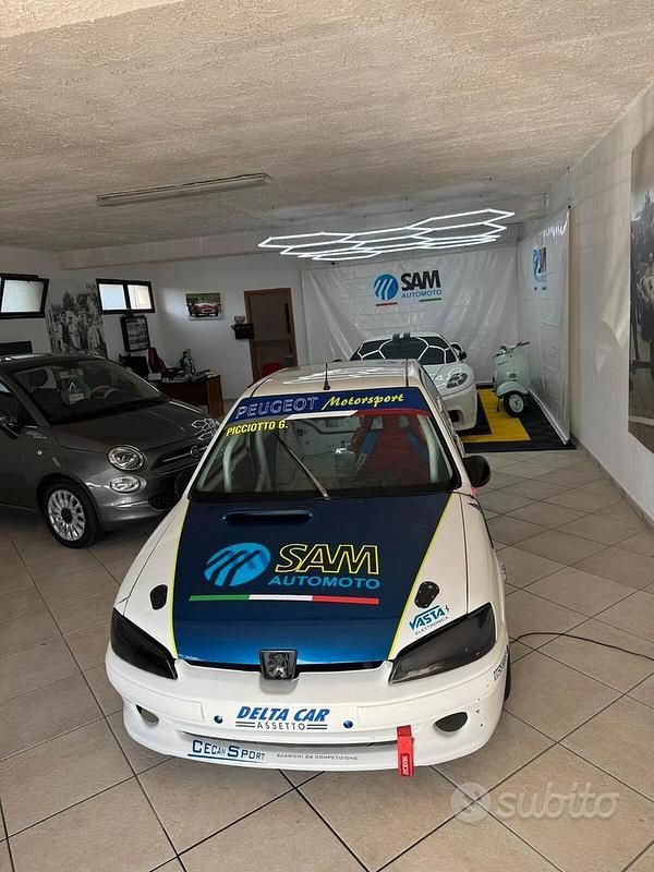 Usata Peugeot 106 101 CV (74 kW) 1998 Bianco Utilitaria