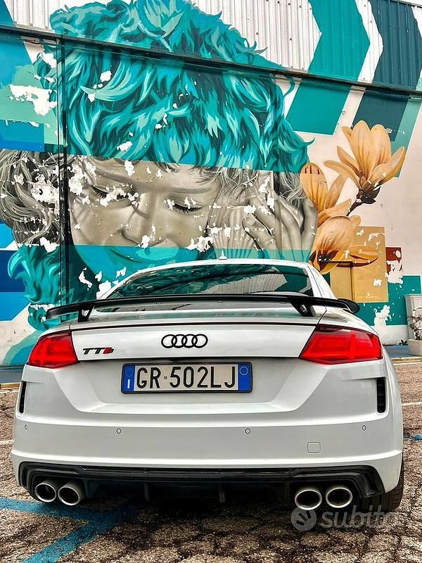 Usata Audi TTS Competition 306 CV (225 kW) 2019 Bianco Coupé