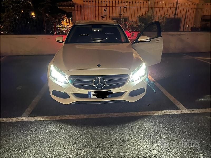 Usata Mercedes C200 Executive 136 CV (100 kW) 2016 Bianco Station wagon