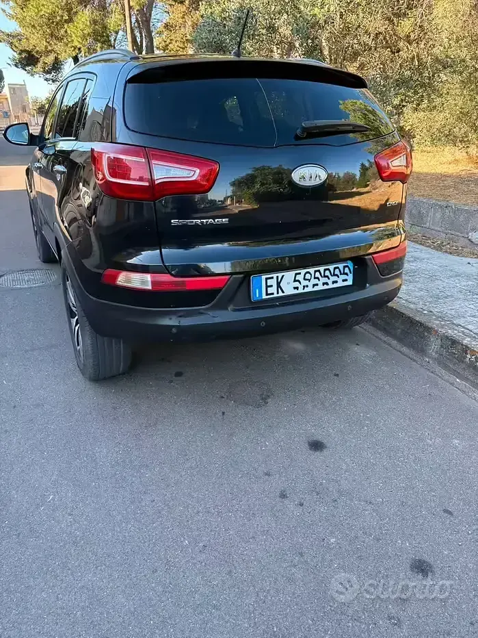 Usata Kia Sportage 2011 Nero SUV