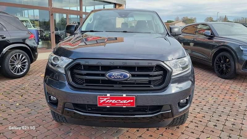 Grigio Usata 2022 Ford Ranger Wolftrak Pick-up | 29.500 € (Super prezzo) - Immagine 1/3