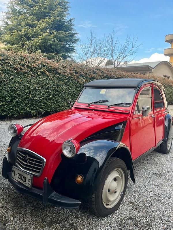 Usata Citroën 2CV 29 CV (21 kW) 1986 Rosso Berlina