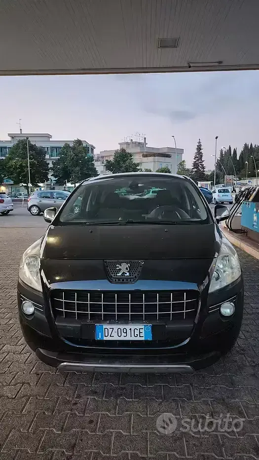 Usata Peugeot 3008 150 CV (110 kW) 2009 Nero Station wagon