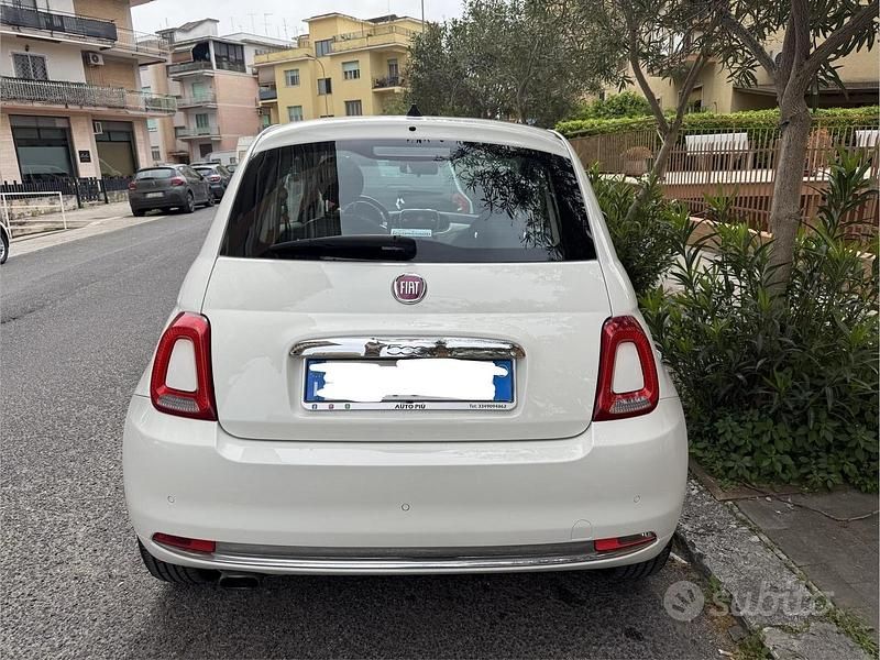 Usata Fiat 500 69 CV (50 kW) 2015 Bianco Utilitaria
