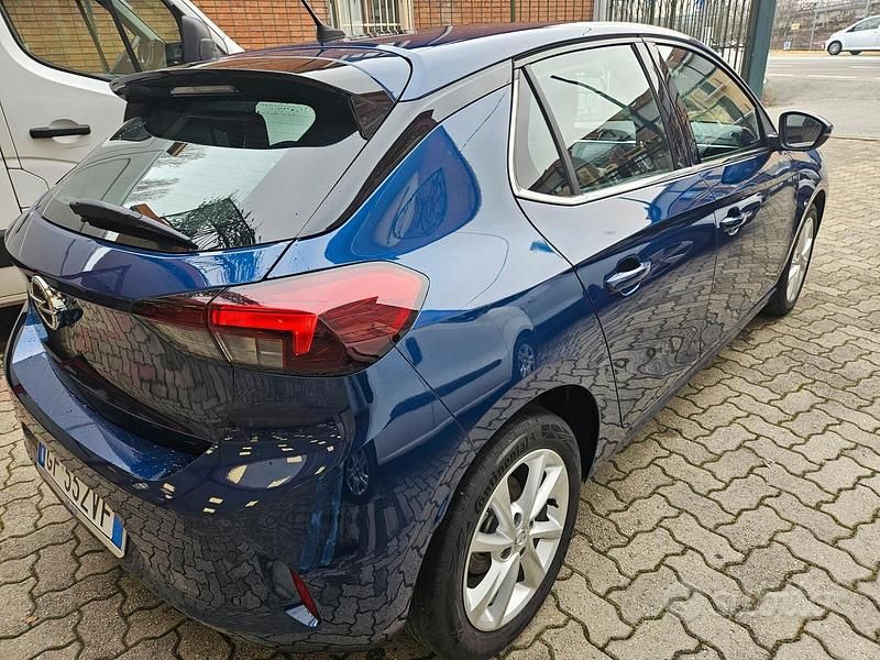 Usata Opel Corsa Elegance 100 CV (73 kW) 2021 Blu Utilitaria