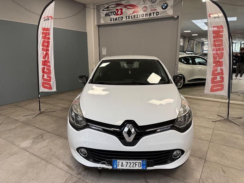 Usata Renault Clio IV 75 CV (55 kW) 2015 Bianco Berlina