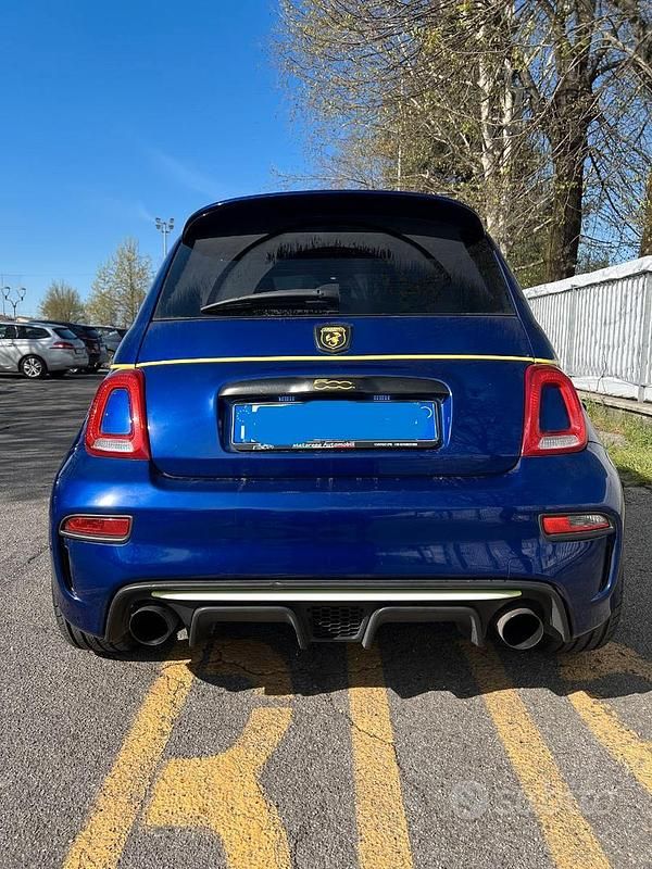 Usata Abarth 595 145 CV (106 kW) 2016 Blu Coupé