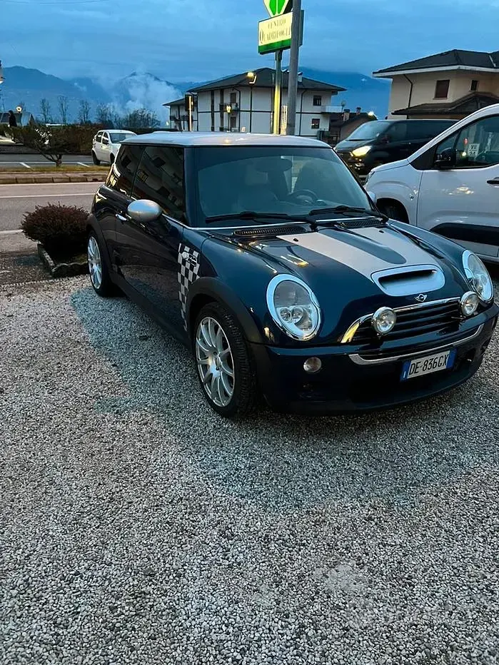 Usata Mini Cooper S Coupé 170 CV (125 kW) 2006 Blu Coupé