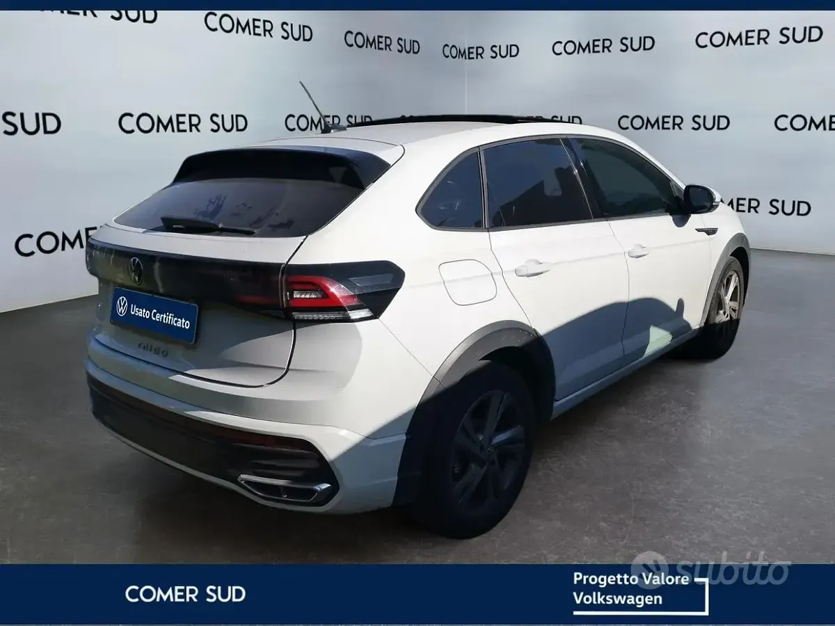 Usado VW Taigo R-line 110 CV (80 kW) 2022 Blanco SUV
