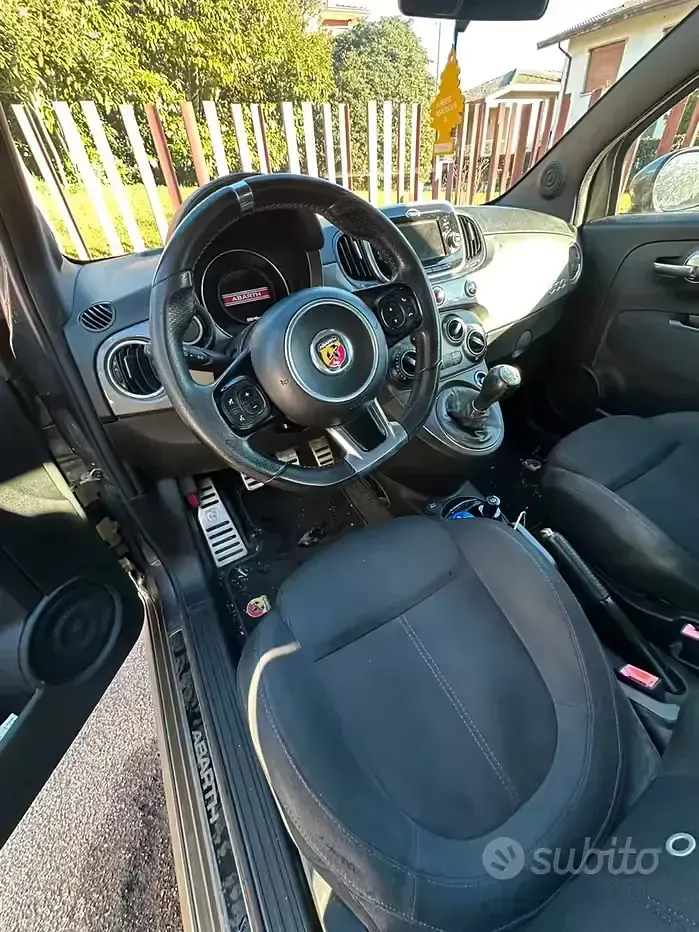 Usata Abarth 595 145 CV (106 kW) 2019 Grigio Berlina
