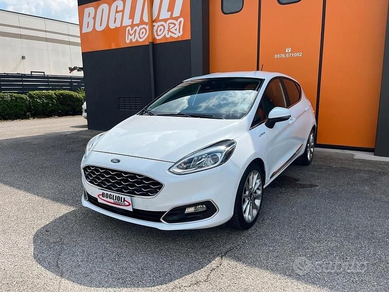Usata Ford Fiesta Vignale 100 CV (73 kW) 2020 Bianco Utilitaria