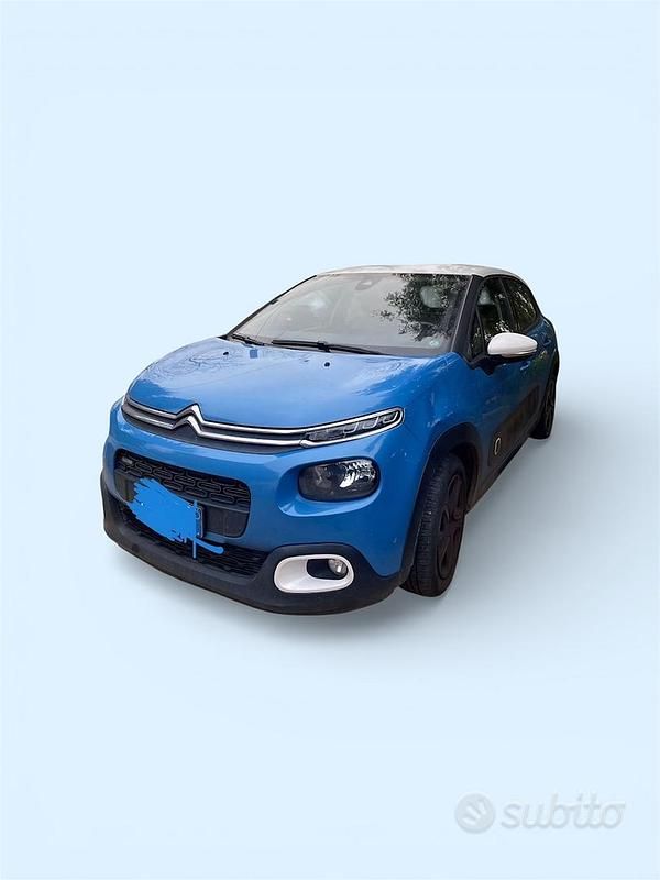 Usata Citroën C3 PureTech 82 CV (60 kW) 2017 Blu Berlina